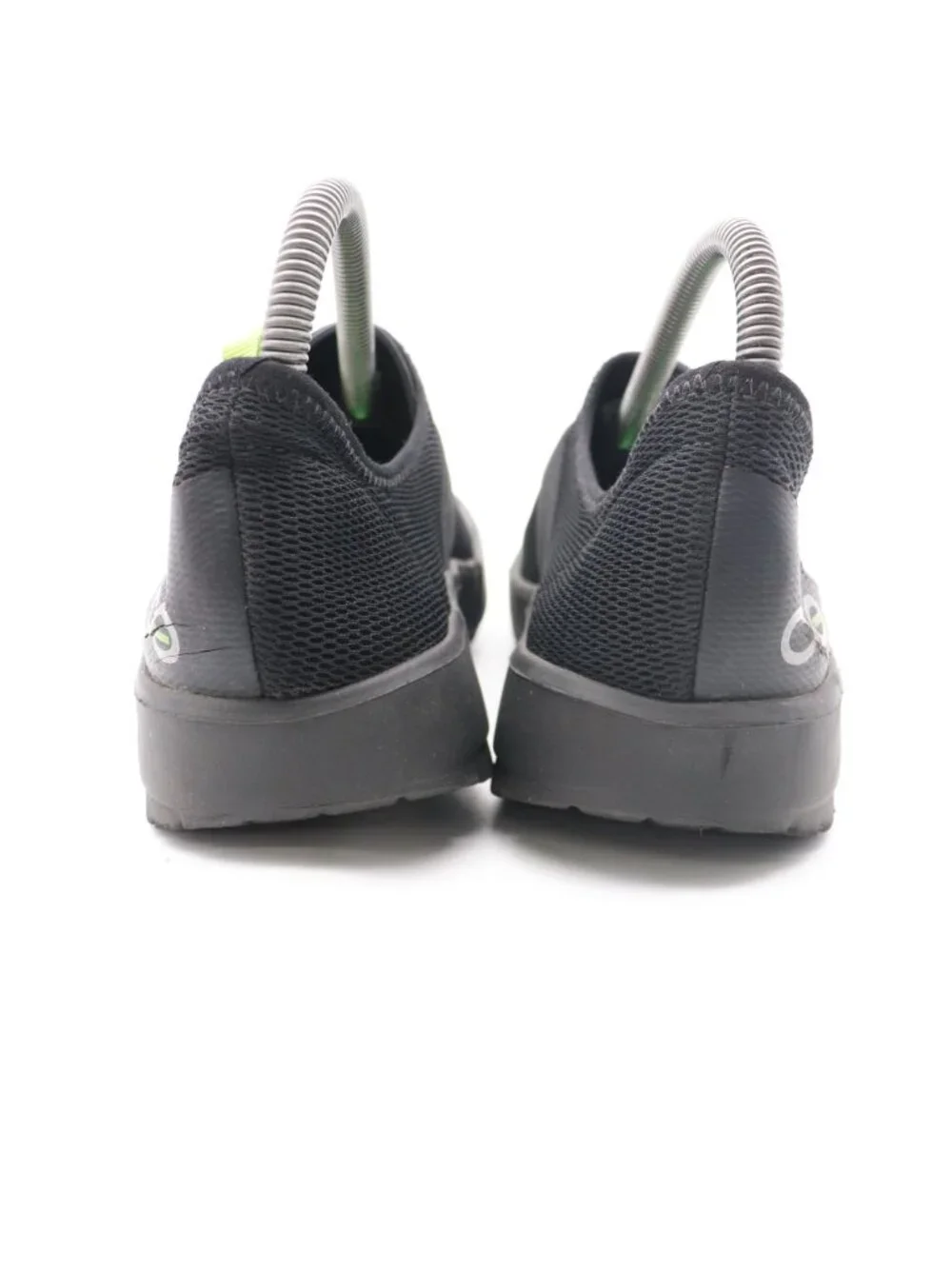 Oofos Oomg Eezee Shoes Women's Size 8 Black Slip On Comfort Recovery Low Mesh